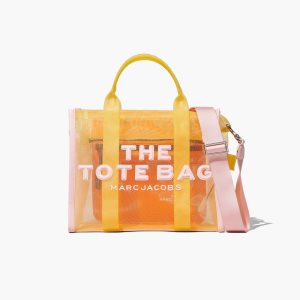 Marc Jacobs Colorblock Mesh Medium Tote Bag Žluté Viacfarebný | RNLPW2531