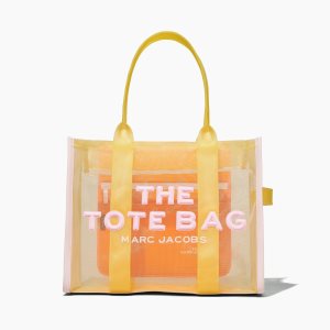 Marc Jacobs Colorblock Mesh Tote Bag Žluté Viacfarebný | ZQOHP8245