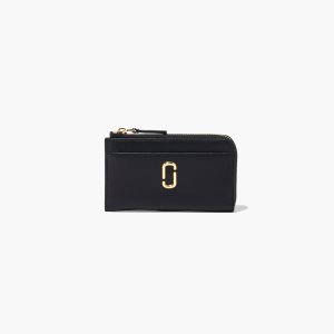 Marc Jacobs J Marc Top Zip Multi Wallet Černé | SDKZR9138